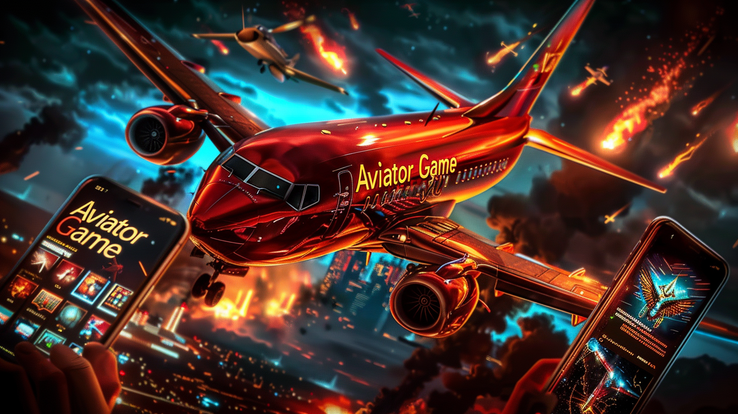 A red jet flying over a city in bgd22 bet Aviator, showing the game’s thrill.